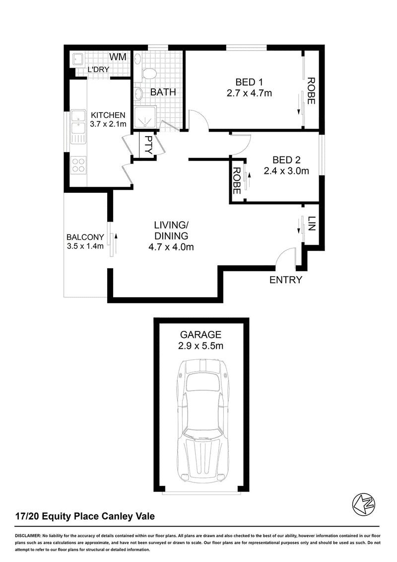 17/20 Equity Place, CANLEY VALE, NSW 2166