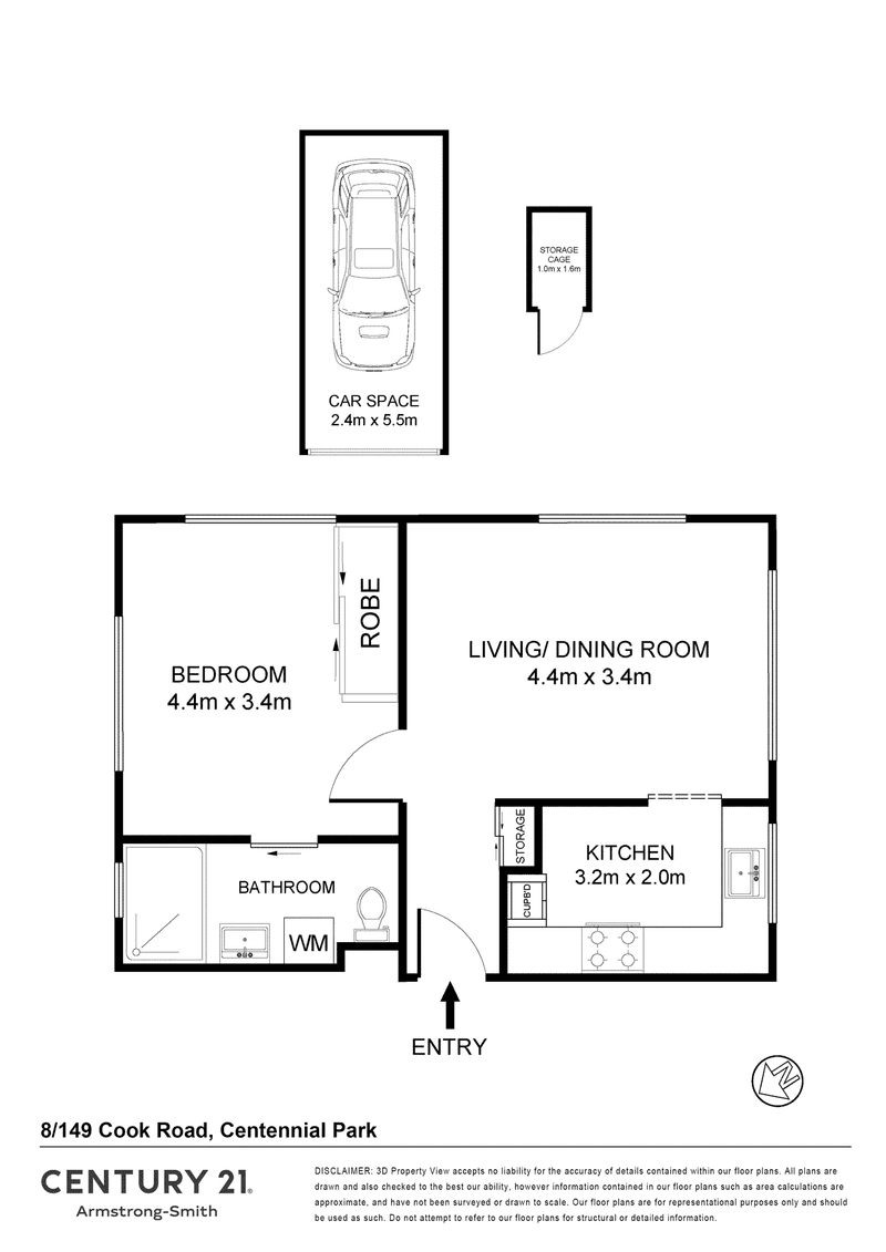 8/149 Cook Road, Centennial Park, NSW 2021