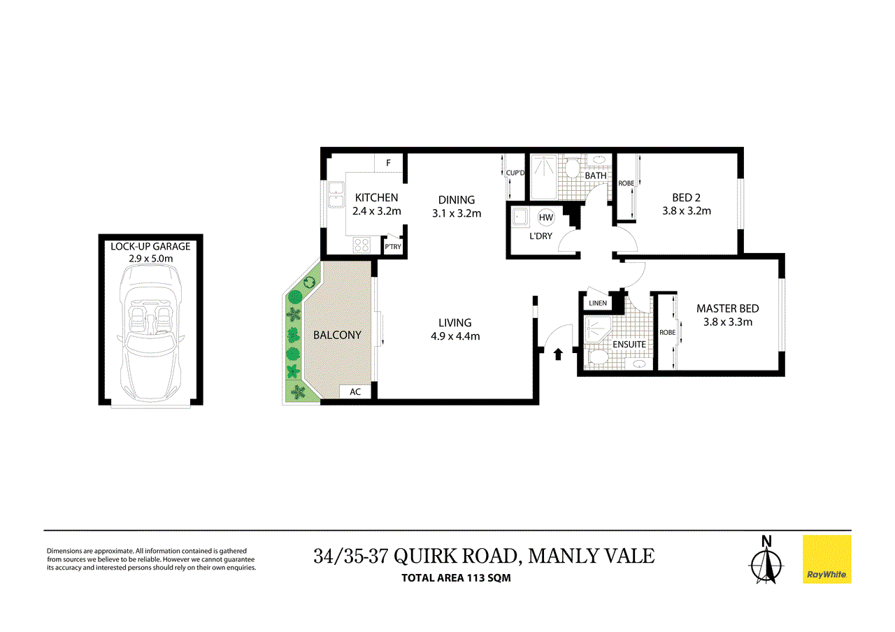 34/35-37 Quirk Road, MANLY VALE, NSW 2093