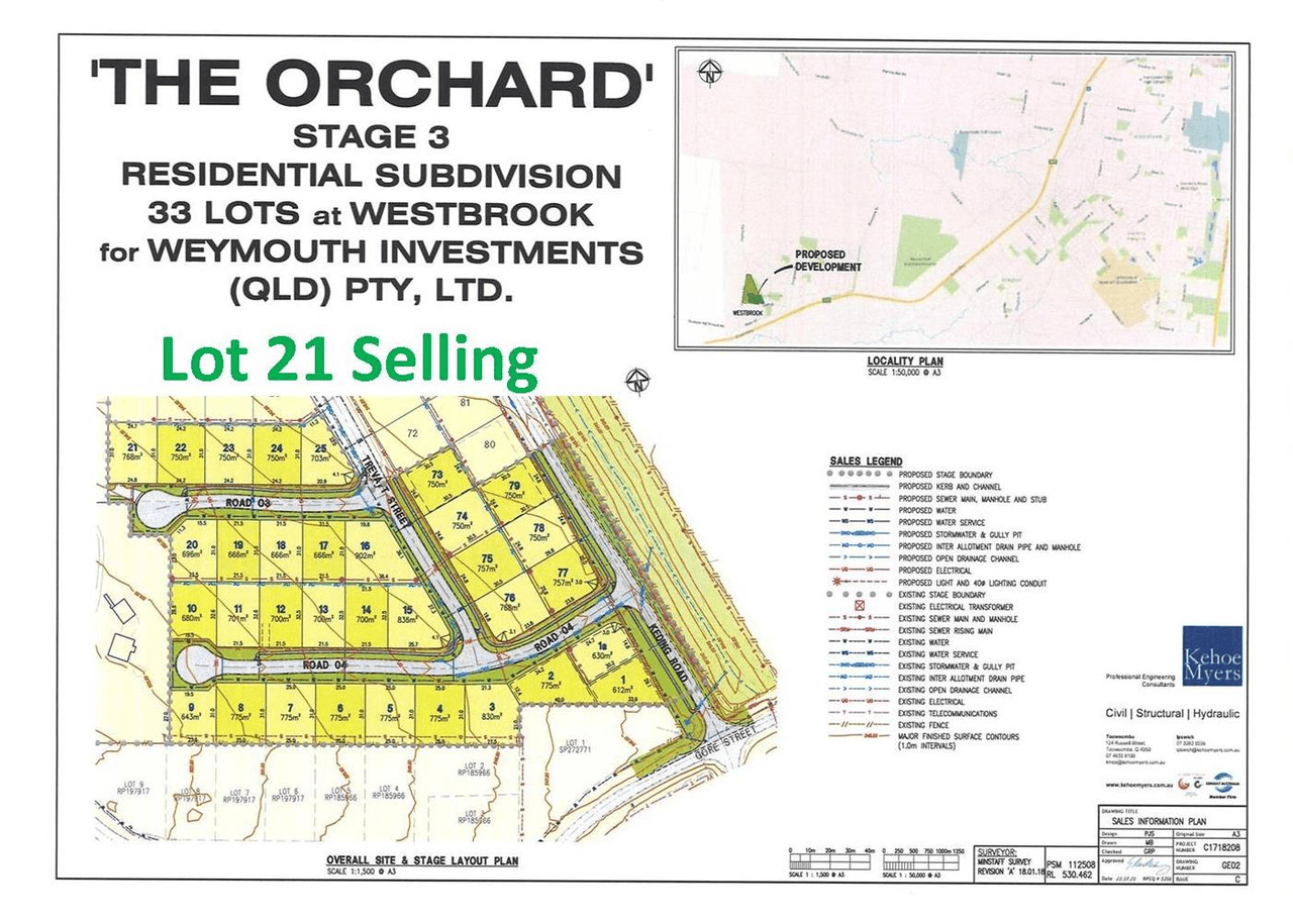 9 Bonita Ct (Lot 21 - Stage 3 The Orchard), WESTBROOK, QLD 4350