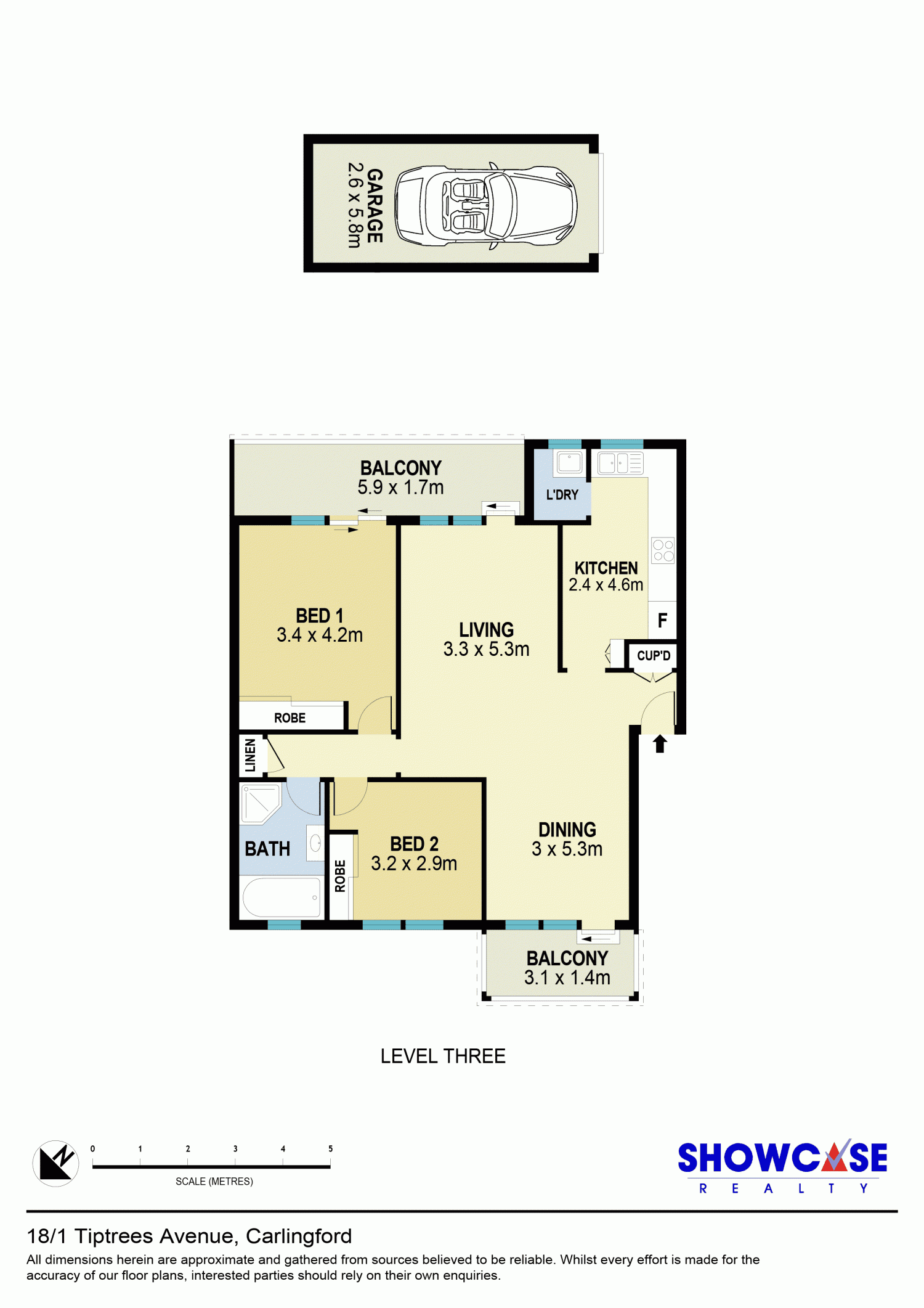 18/1 Tiptrees Avenue, CARLINGFORD, NSW 2118