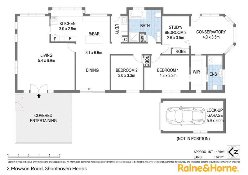 2 Mawson Road, SHOALHAVEN HEADS, NSW 2535