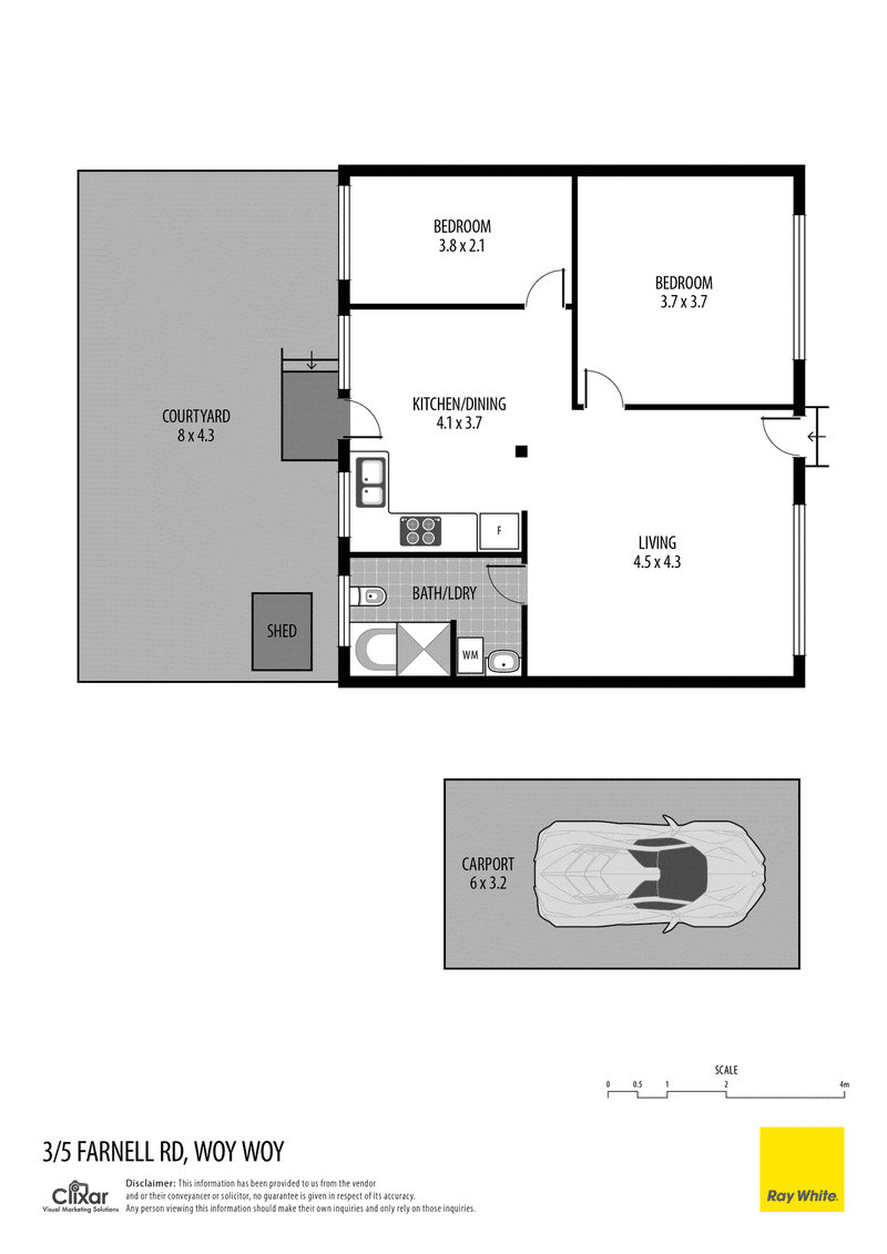 3/5 Farnell Road, WOY WOY, NSW 2256