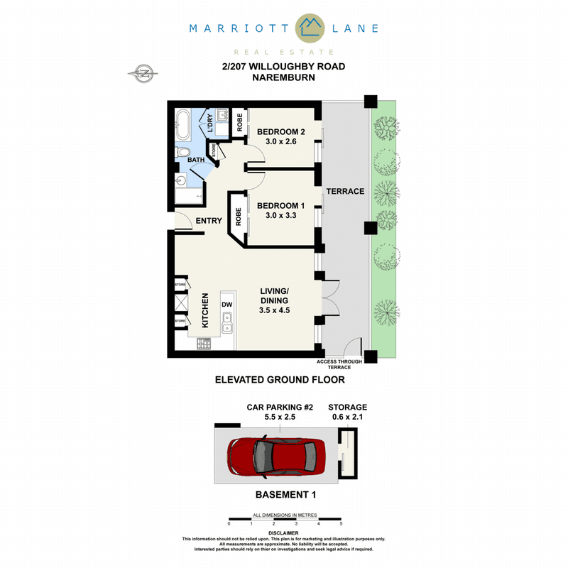 2/207 Willoughby Road, Naremburn, NSW 2065