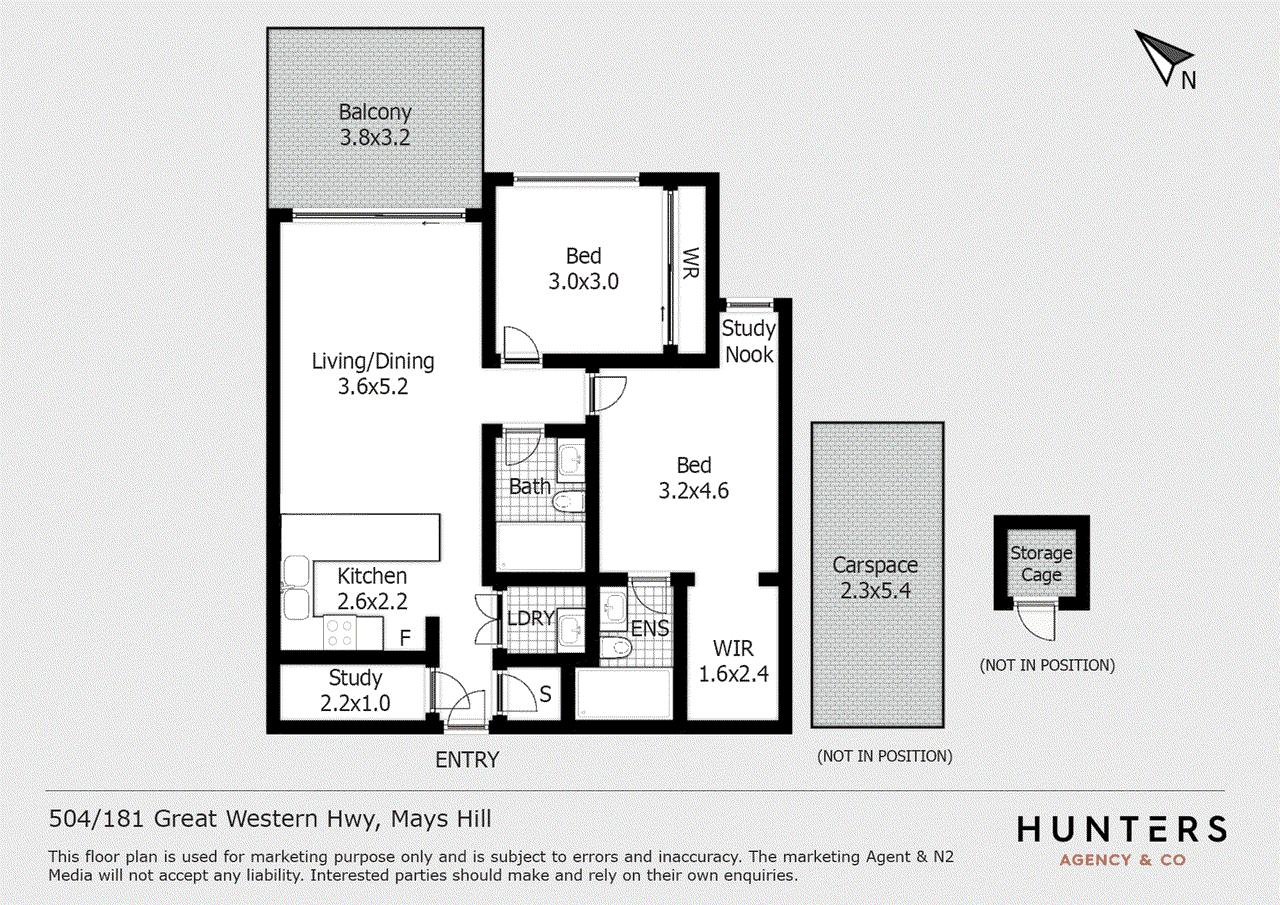 504/181-183 Great Western Highway, Mays Hill, NSW 2145