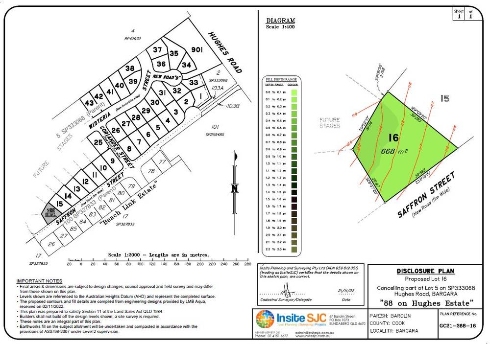 Lot 16 Saffron Street, BARGARA, QLD 4670