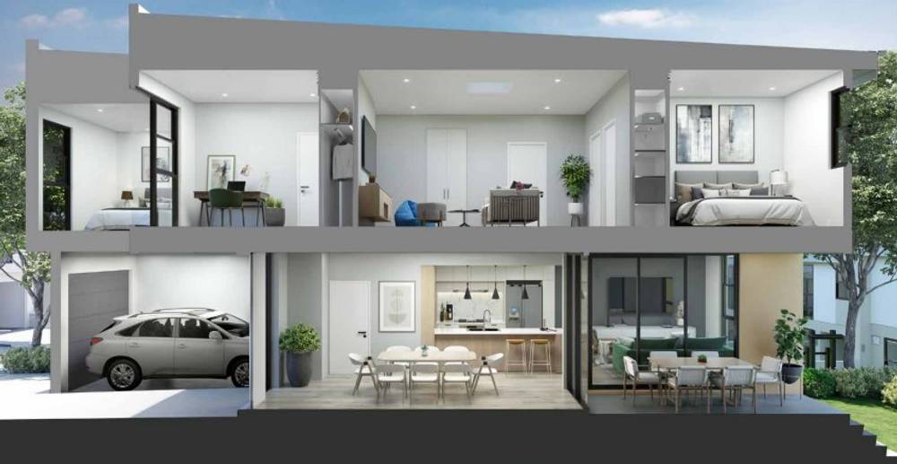 4 BEDROOMS HUGE TOWNHOUSES ( OPEN TO INSPECT ), BOX HILL, NSW 2765