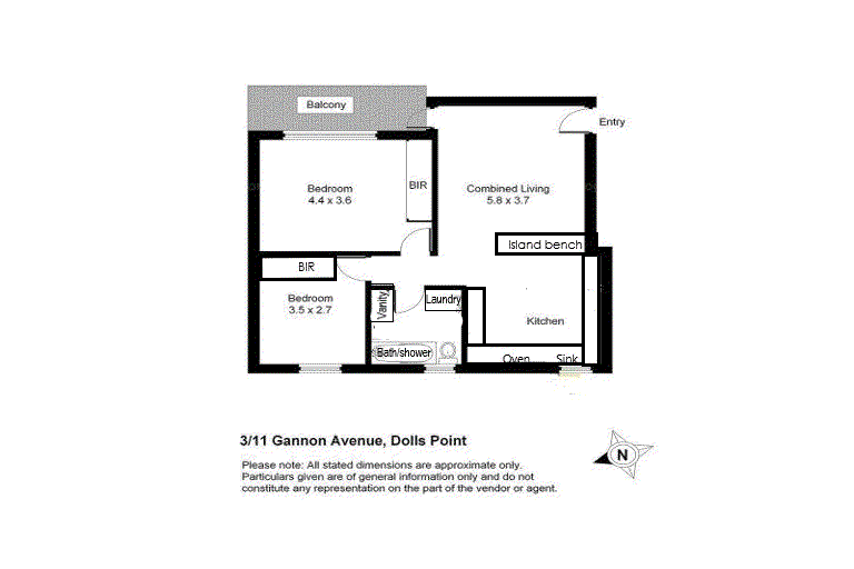 3/11 Gannon Avenue, DOLLS POINT, NSW 2219