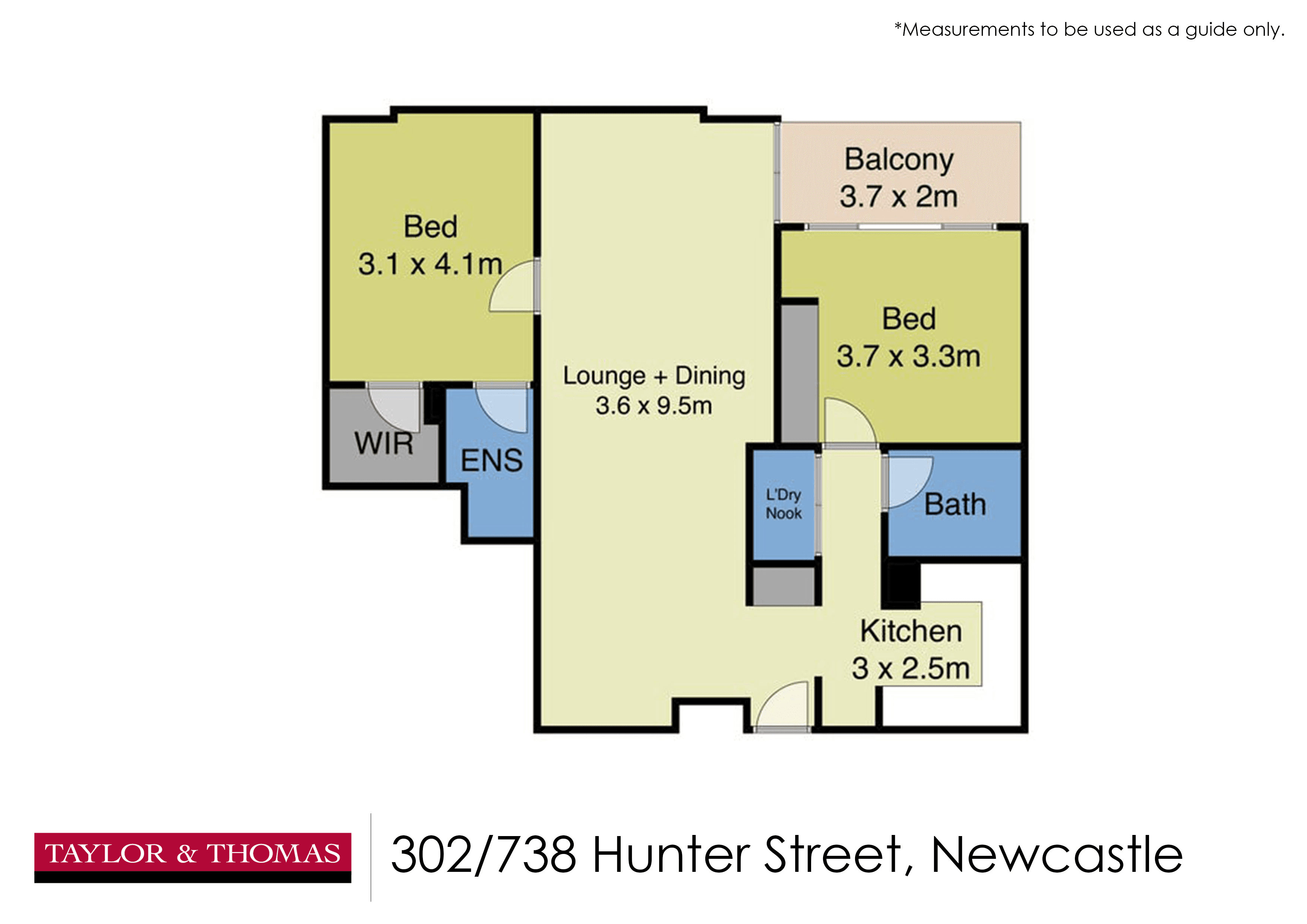 Unit 302/738 Hunter St, Newcastle West, NSW 2302