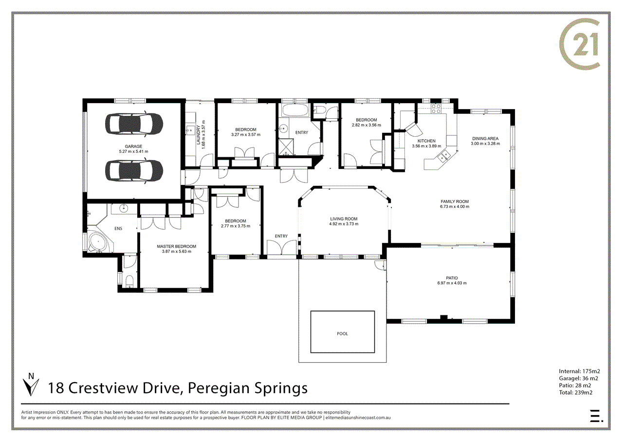 18 Crestview Drive, Peregian Springs, QLD 4573