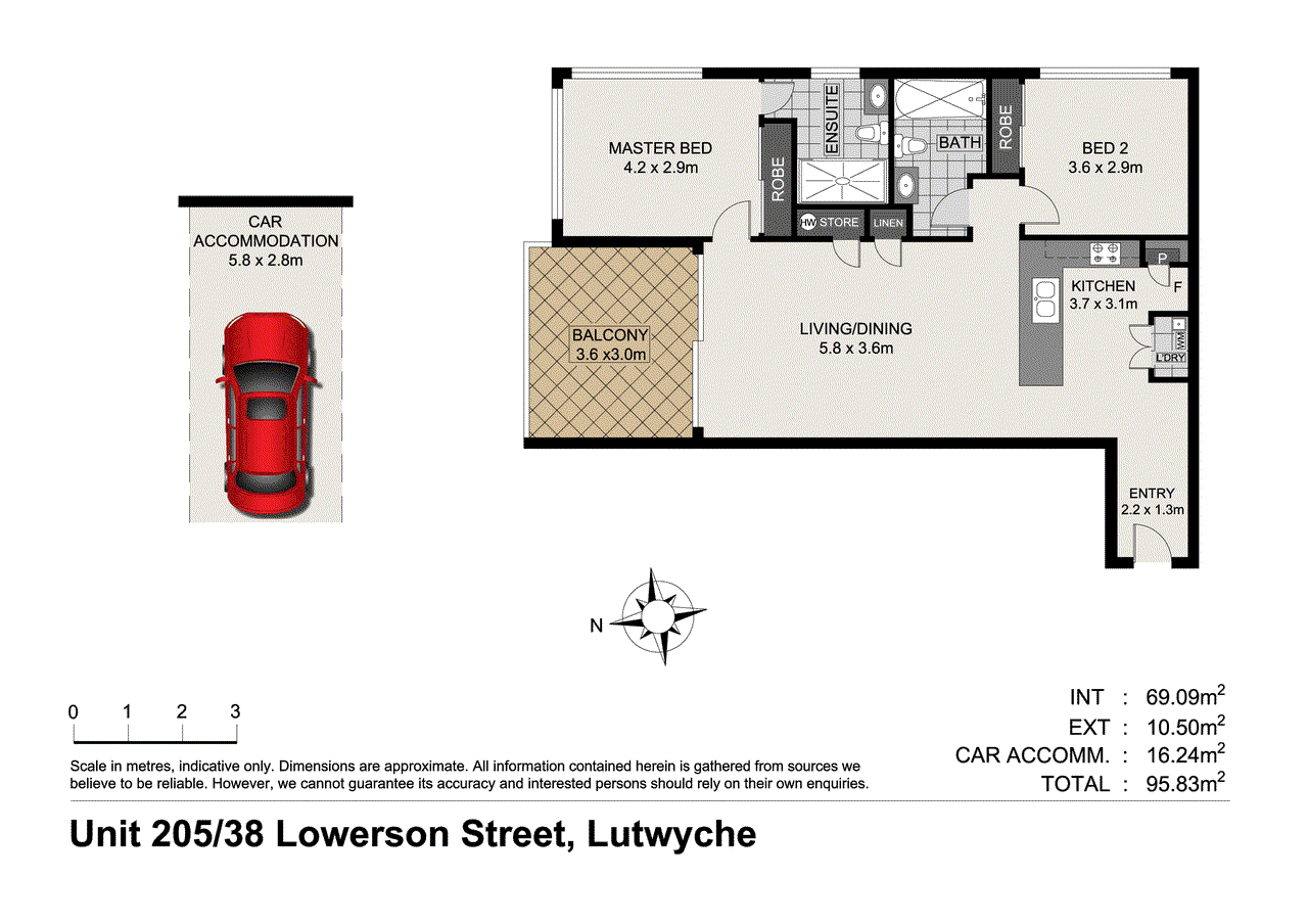 205/38-42 Lowerson Street, LUTWYCHE, QLD 4030