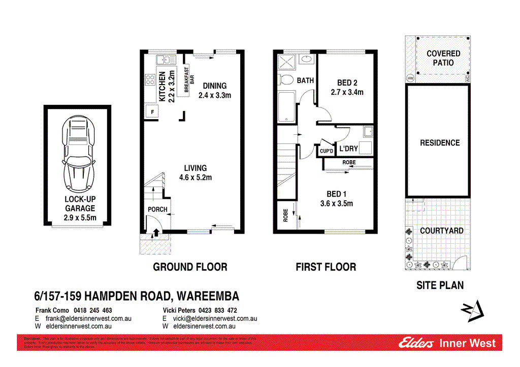 6/157-159 Hampden Road, WAREEMBA, NSW 2046