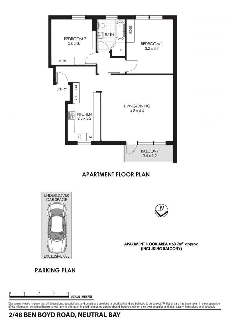 2/48 Ben Boyd Road, Neutral Bay, NSW 2089