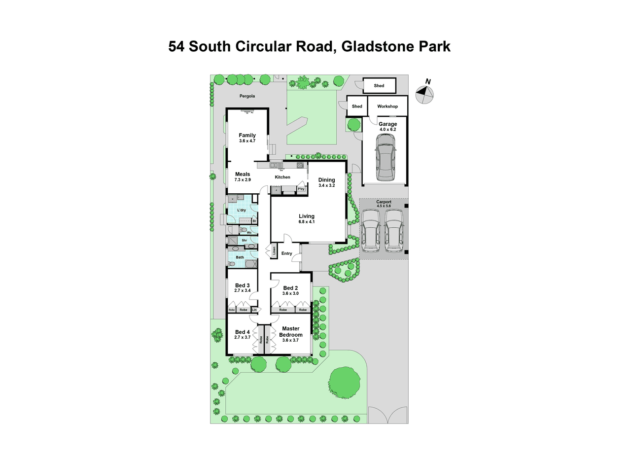 54 South Circular Road, GLADSTONE PARK, VIC 3043
