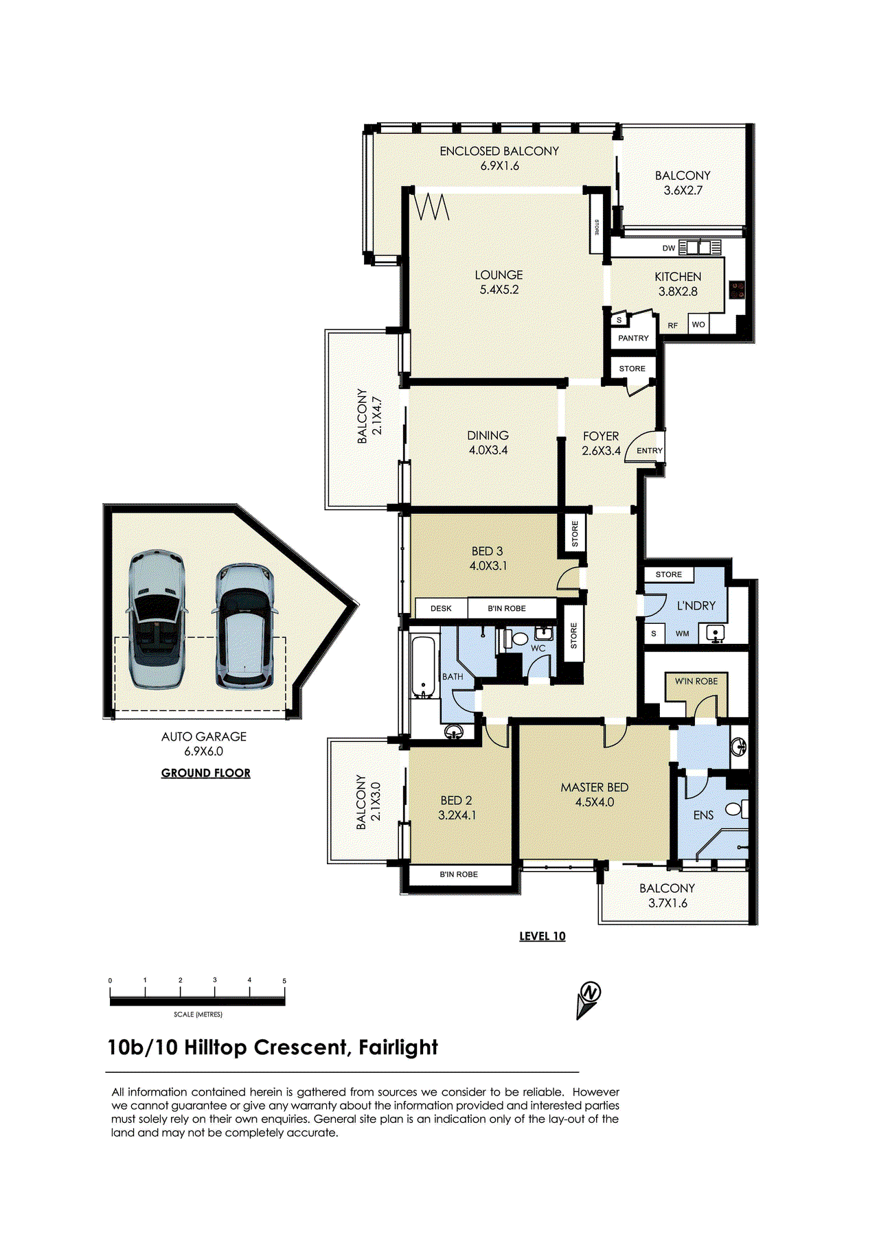 10B/10 Hilltop Crescent, Fairlight, NSW 2094