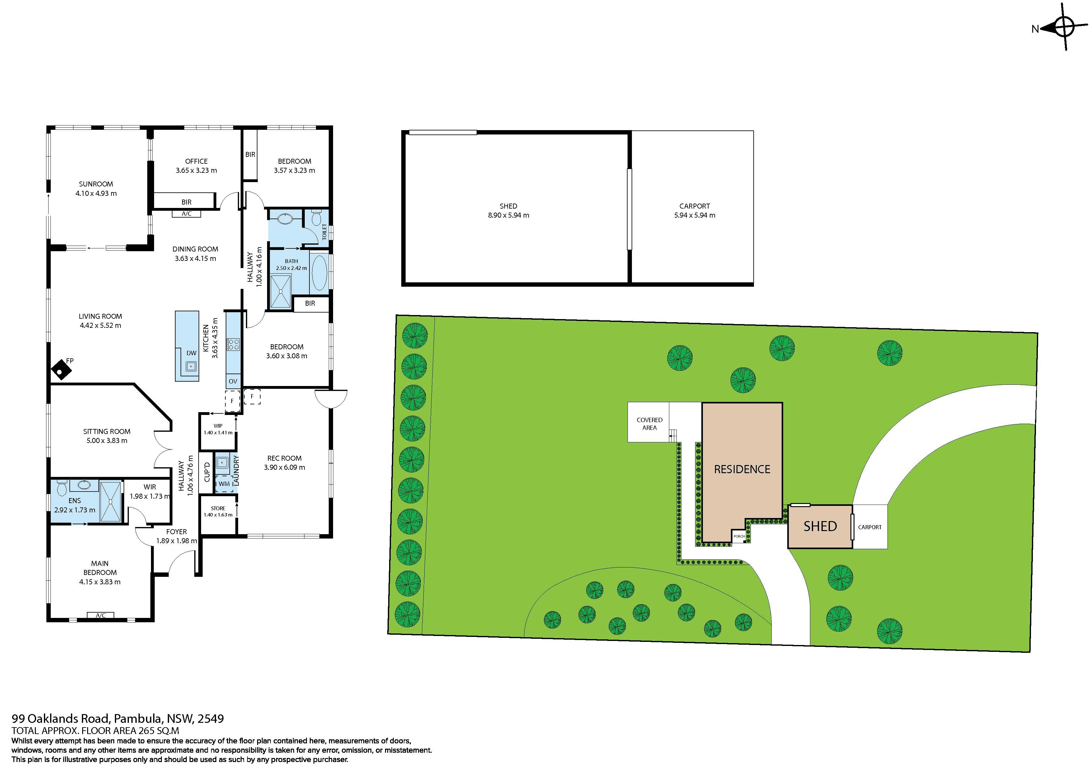 99 Oaklands Road Road, Pambula, NSW 2549