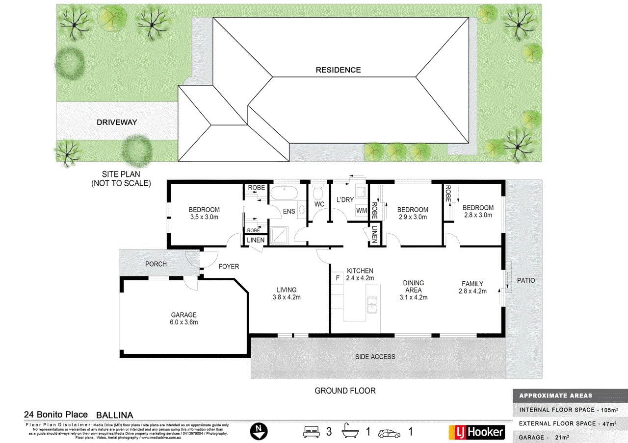 24 Bonito Place, BALLINA, NSW 2478