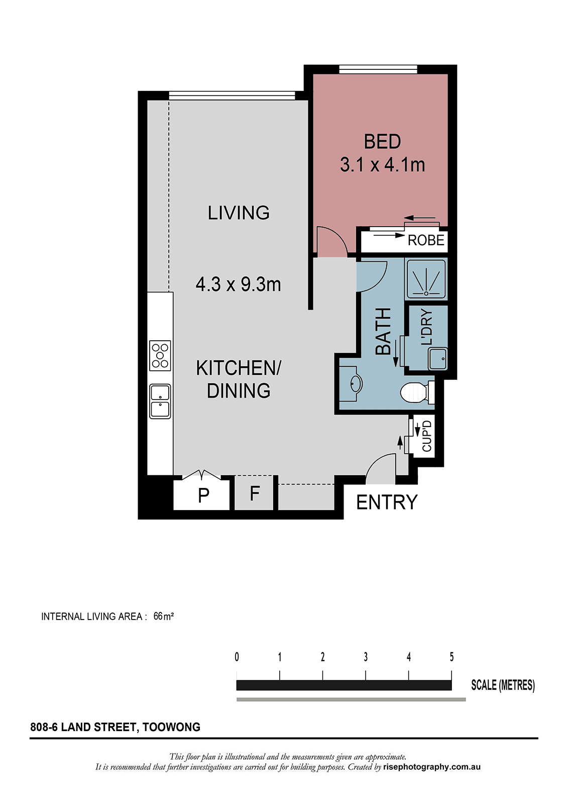 Unit 808/6  Land St, Toowong, QLD 4066