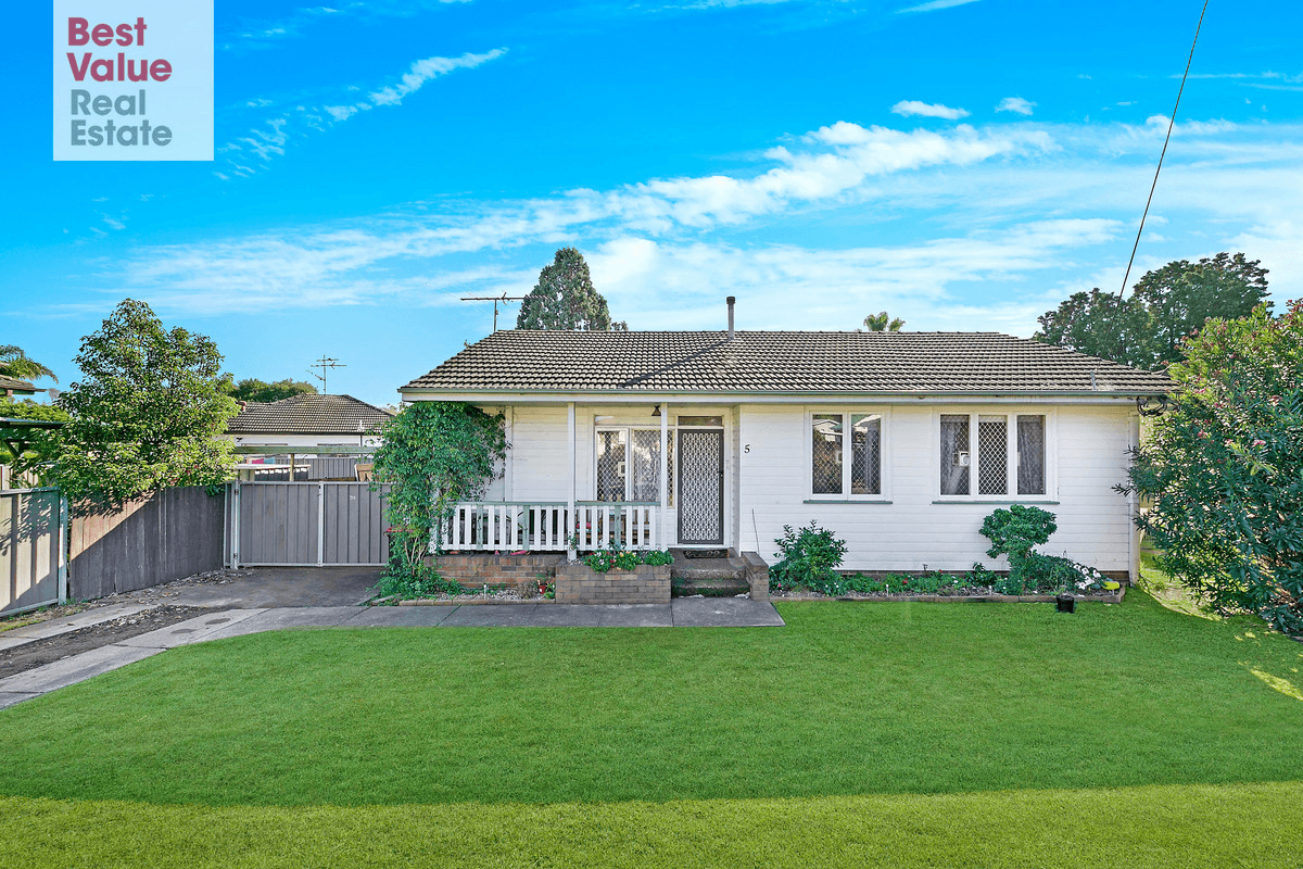 5 Warrego Street, North St Marys, NSW 2760