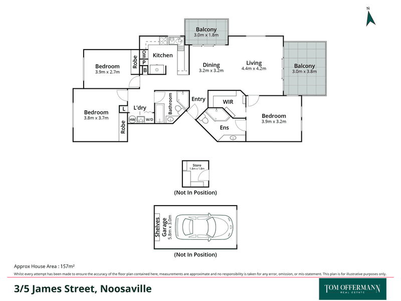 3/5 James Street, Noosaville, QLD 4566