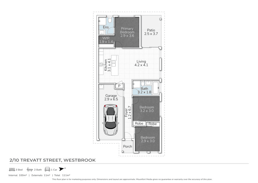 2/10 Trevatt Street, WESTBROOK, QLD 4350