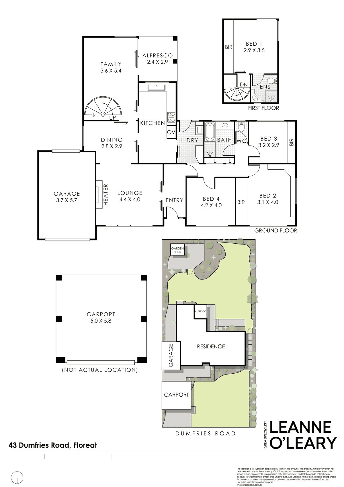 43 Dumfries Road, Floreat, WA 6014