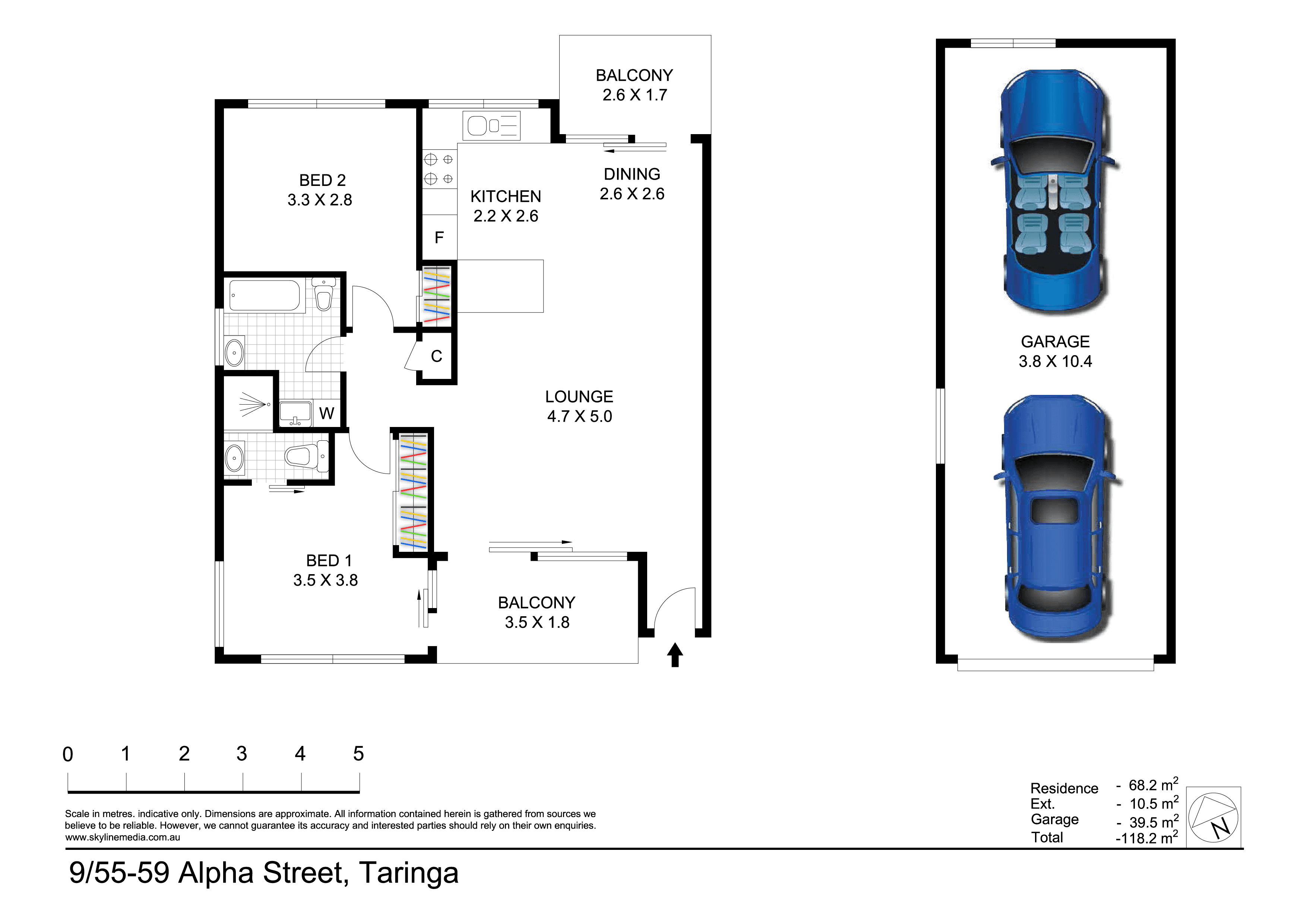 9/55-59 Alpha Street, TARINGA, QLD 4068