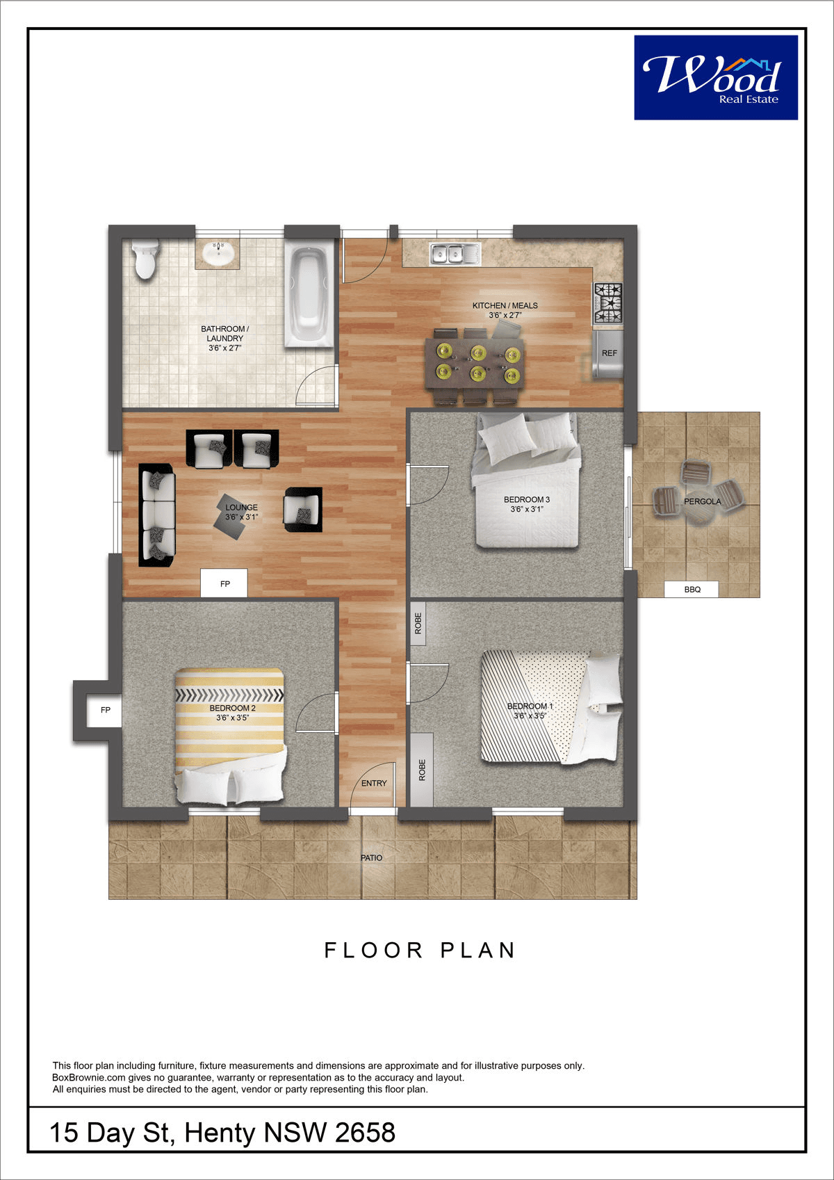 15 Day St, HENTY, NSW 2658