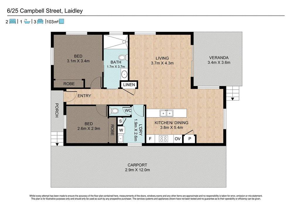 6/25 Campbell Street, LAIDLEY, QLD 4341