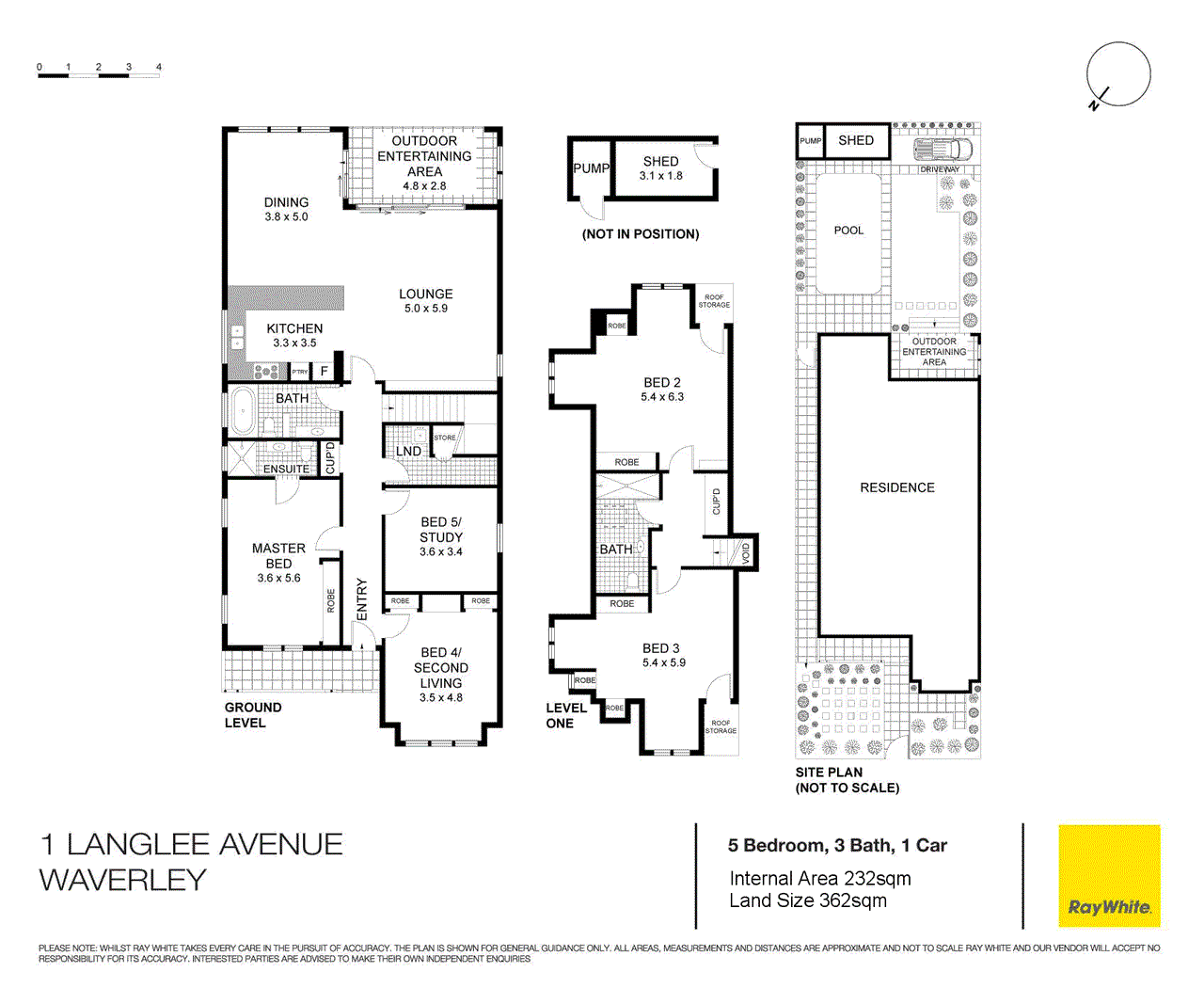 1 Langlee Avenue, WAVERLEY, NSW 2024