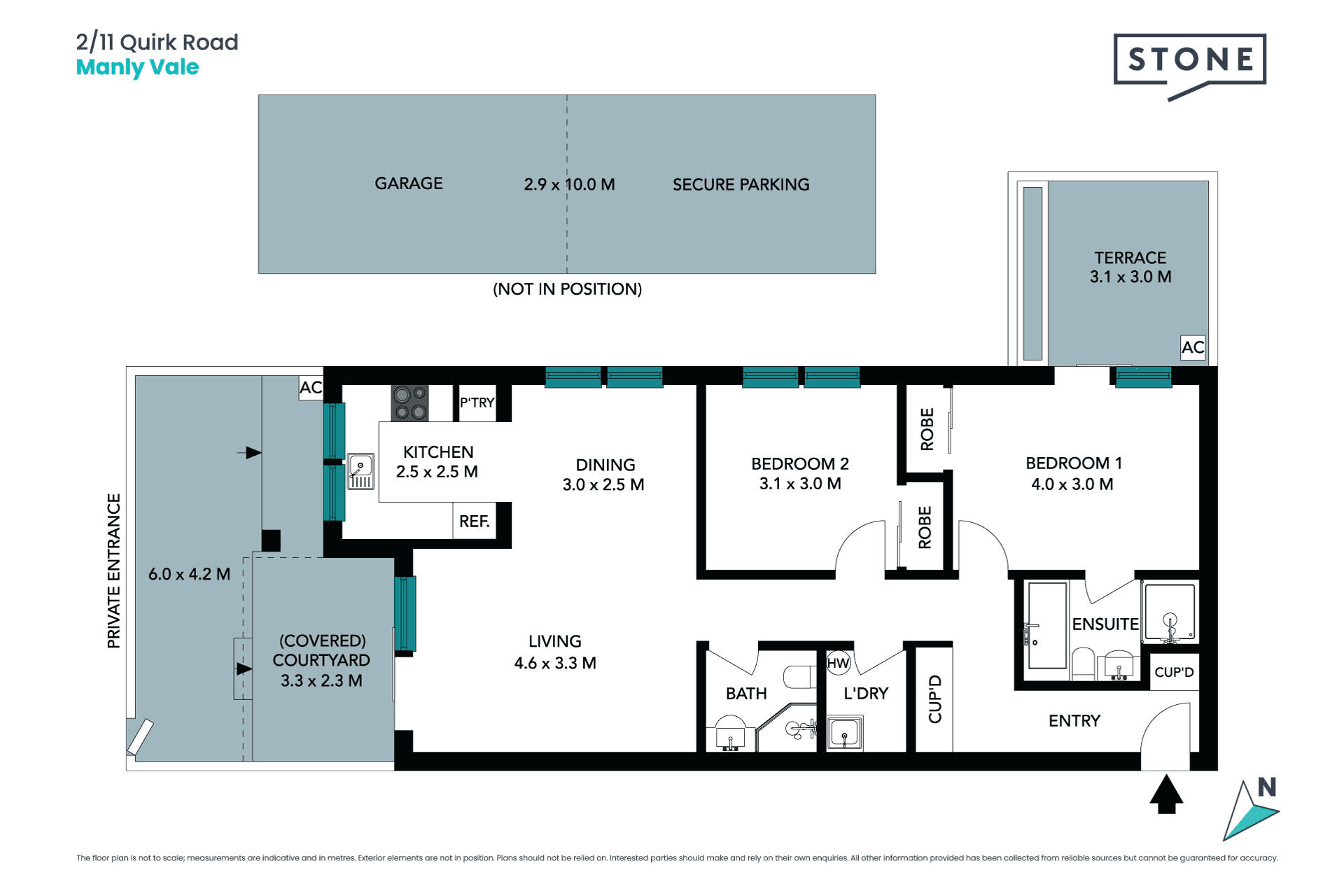 2/11 Quirk Road, Manly Vale, NSW 2093