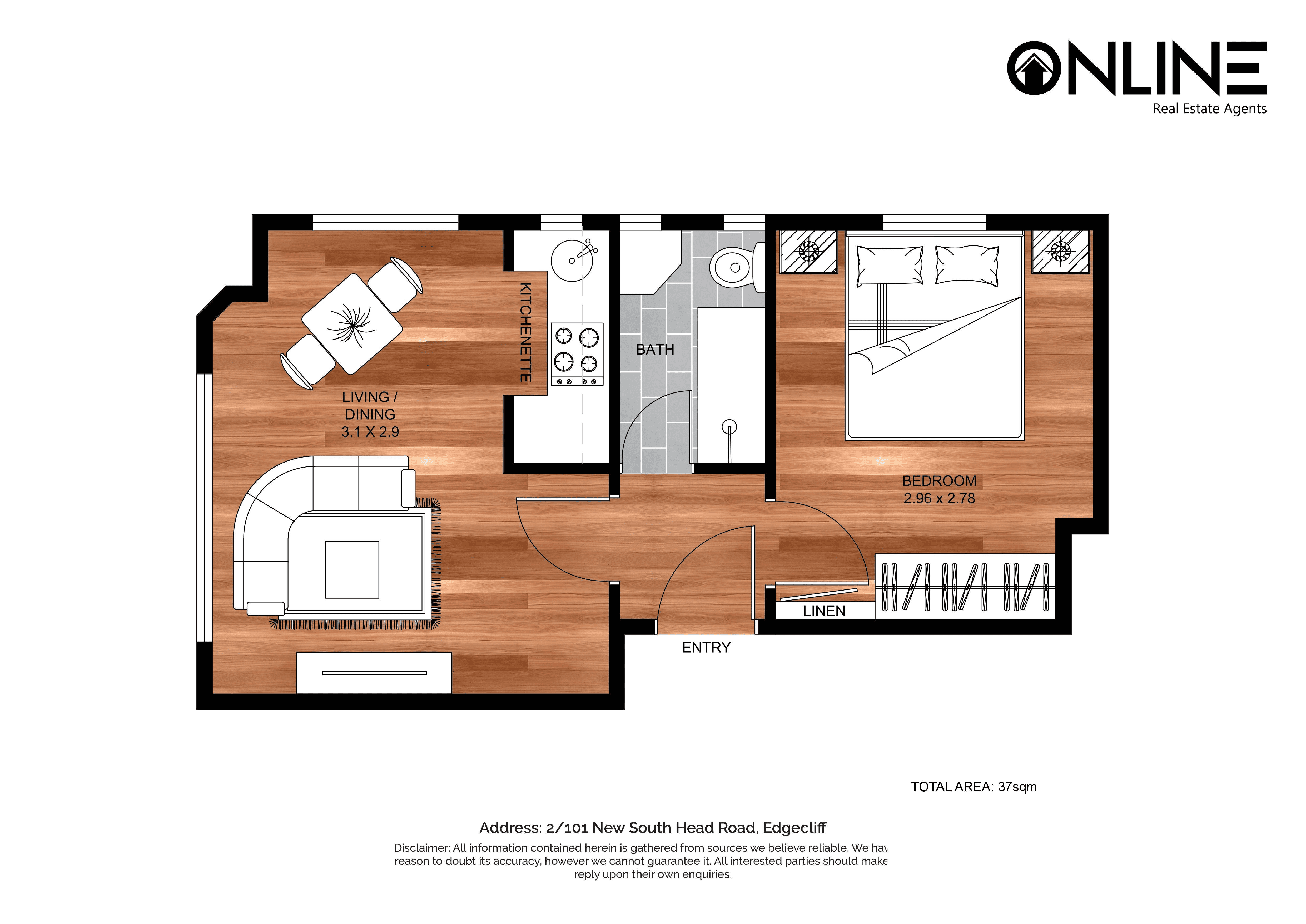 2/101 New South Head Road, Edgecliff, NSW 2027