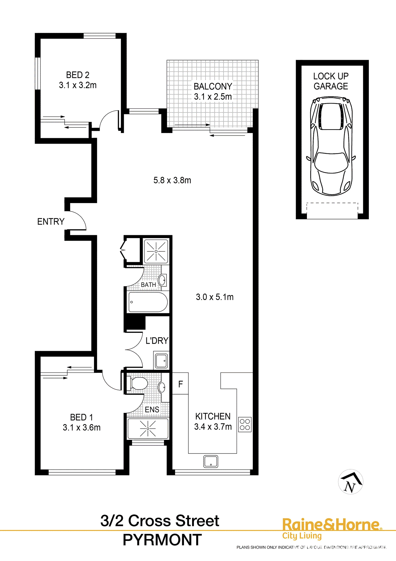 3/2 Cross Street, PYRMONT, NSW 2009