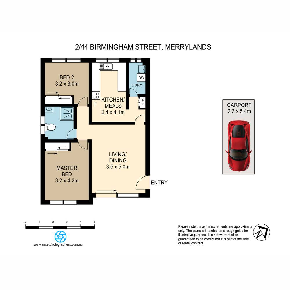 2/44 Birmingham Street, Merrylands, NSW 2160