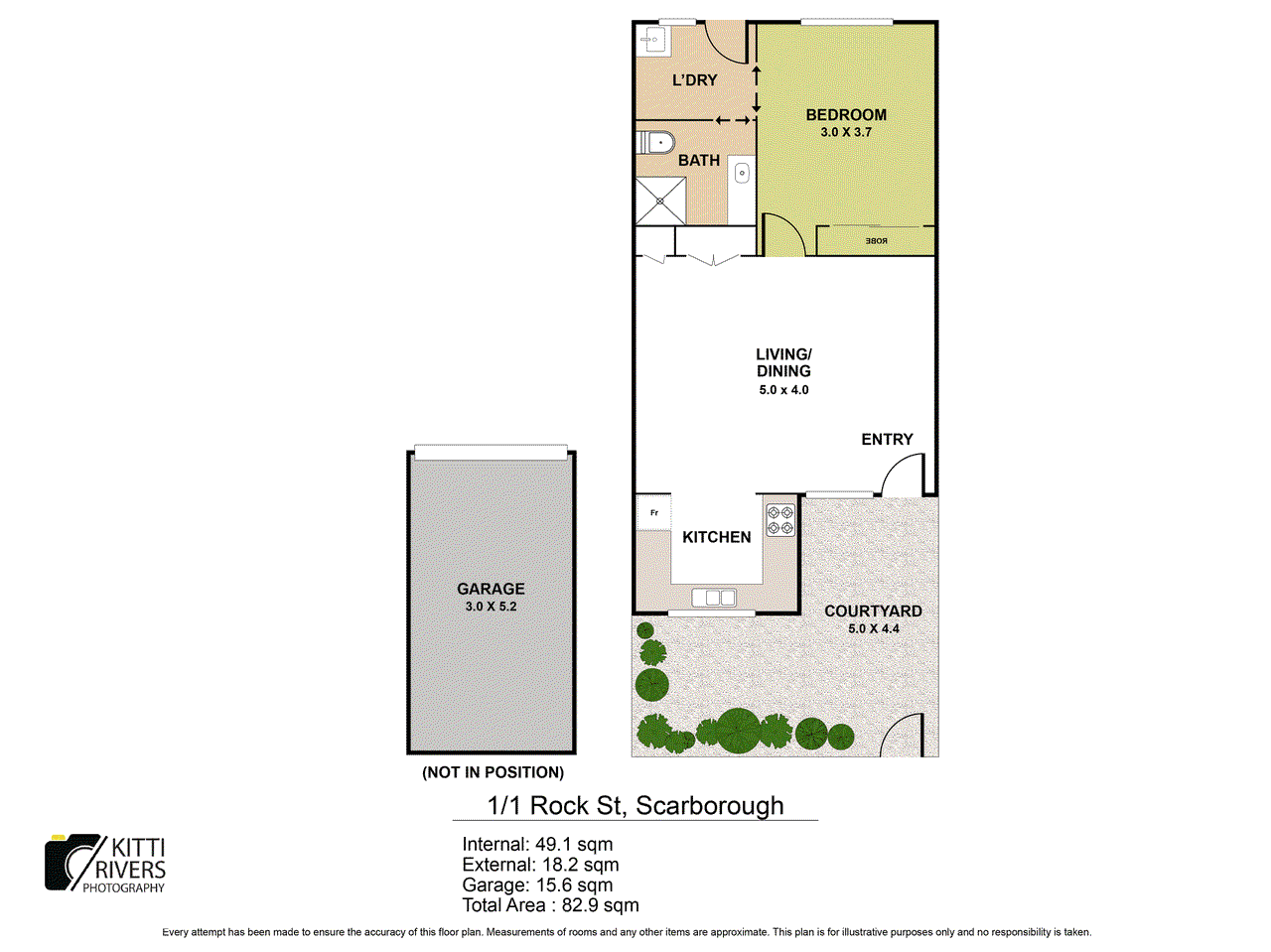 1/1 Rock Street, Scarborough, QLD 4020