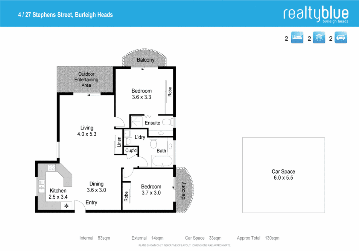 4/27 Stephens Street, BURLEIGH HEADS, QLD 4220