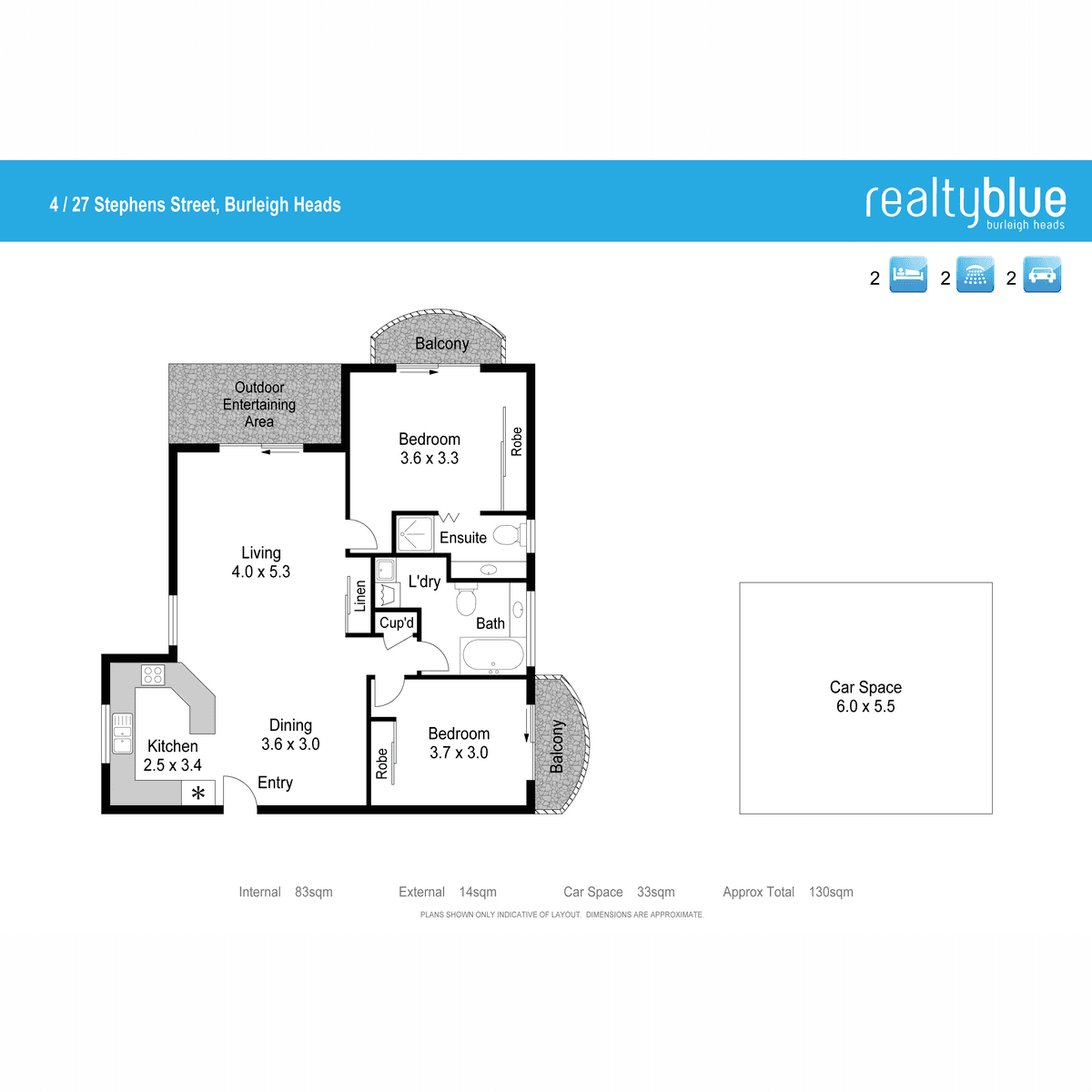 4/27 Stephens Street, BURLEIGH HEADS, QLD 4220