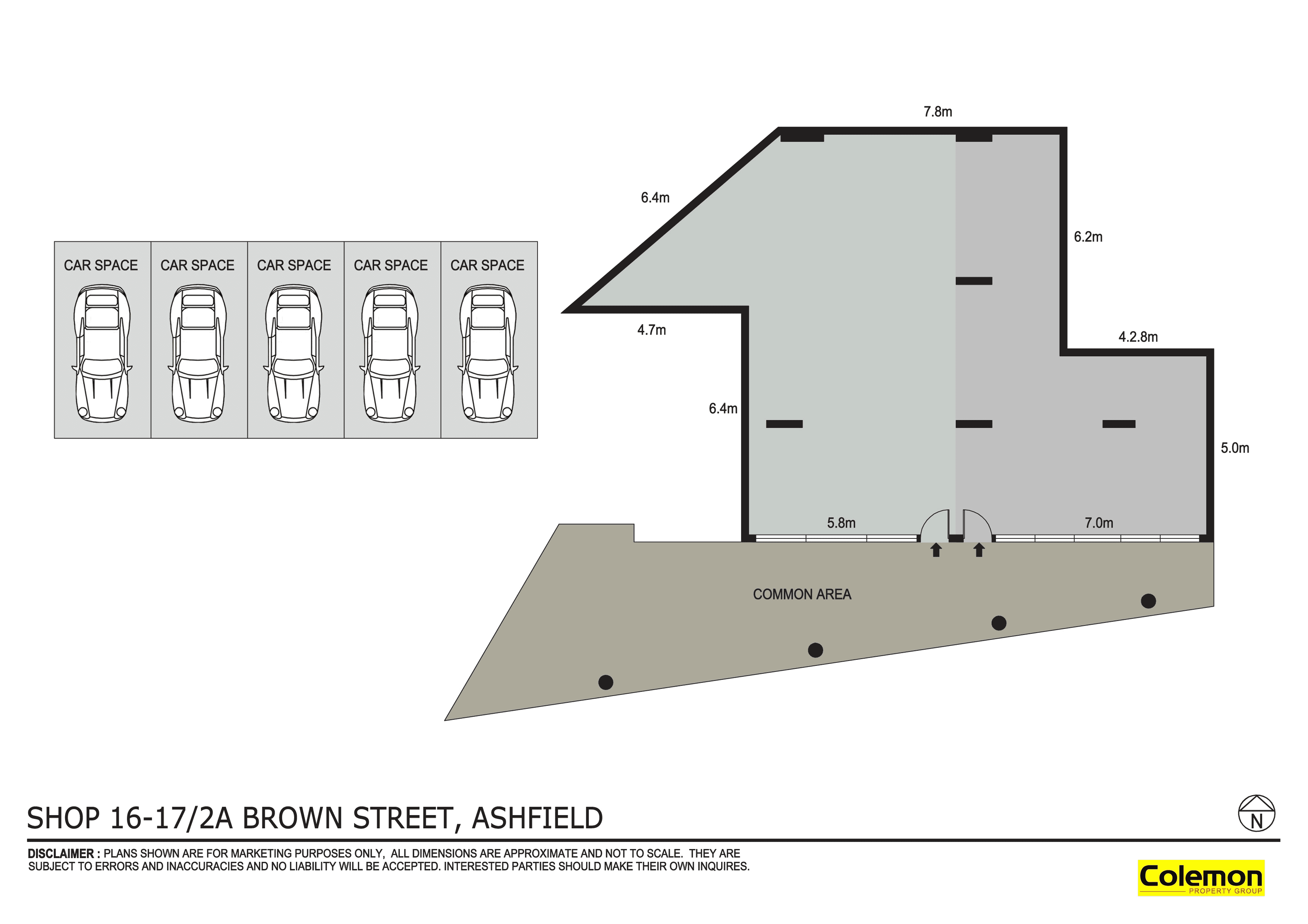 Shop 16 & 17/2A Brown St, ASHFIELD, NSW 2131