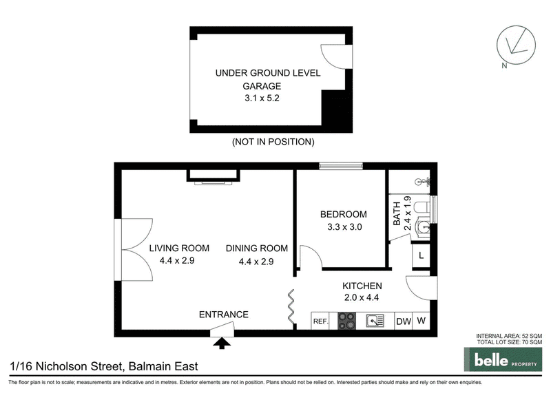 1/16-18 Nicholson Street, Balmain East, NSW 2041