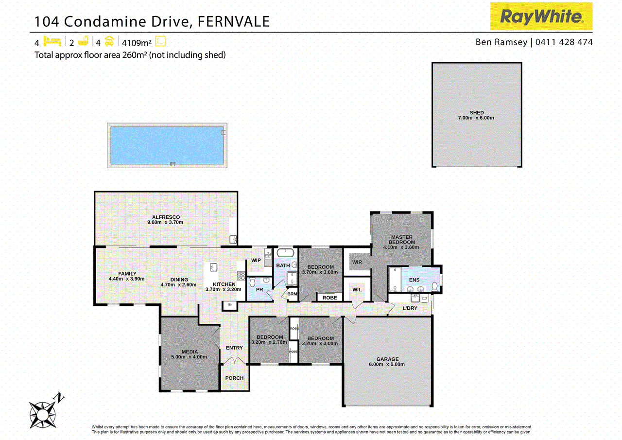 104 Condamine Drive, FERNVALE, QLD 4306