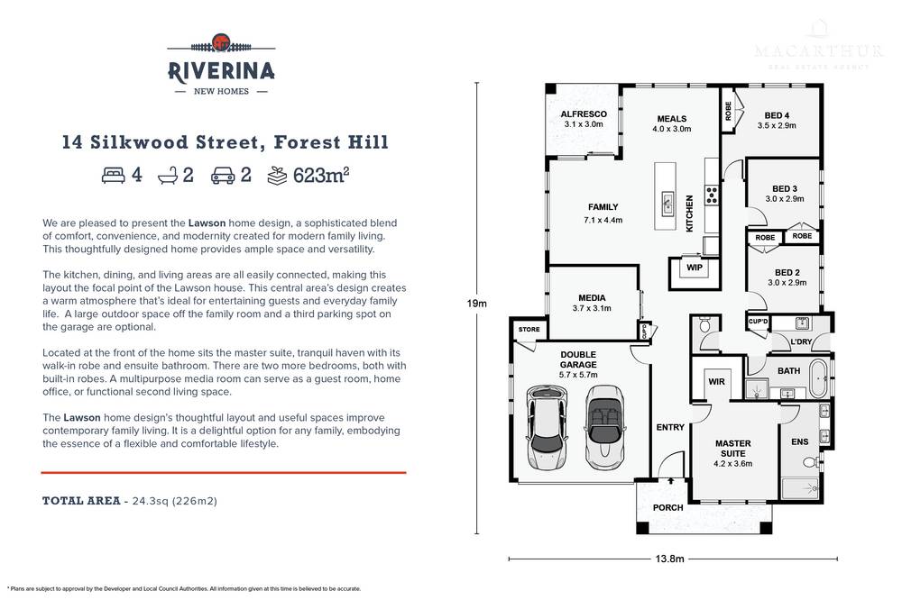 Cnr Blackwood Cct & Silkwood Street, Forest Hill, NSW 2651