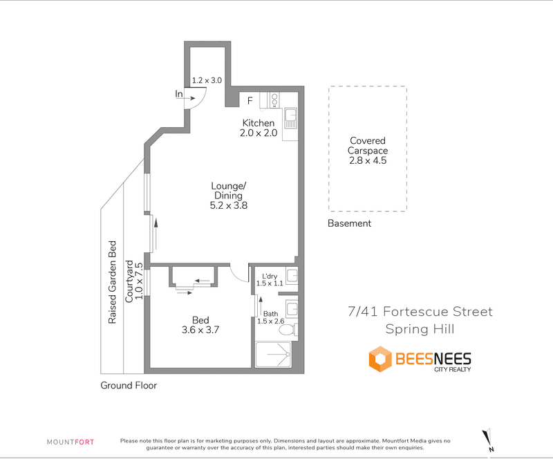 7/41 Fortescue St, Spring Hill, QLD 4000