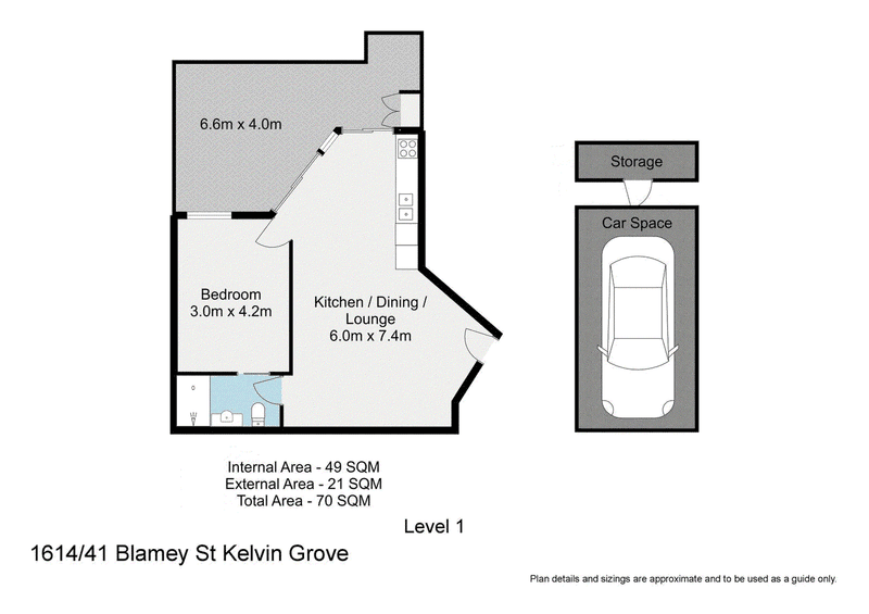 1614/41 Blamey Street, Kelvin Grove, QLD 4059