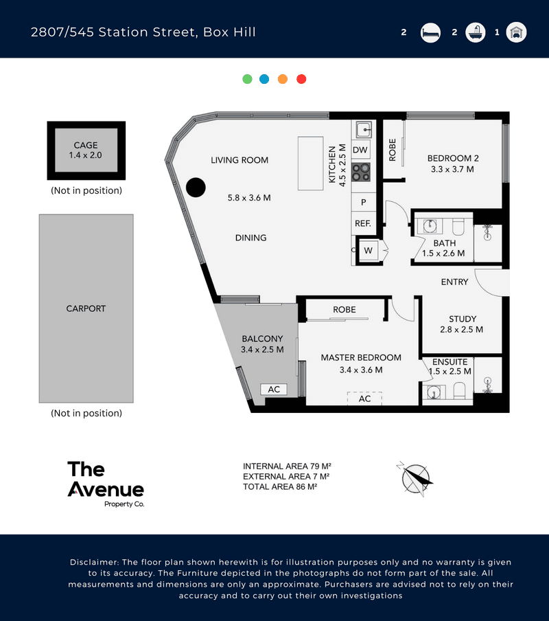 2807/545 Station Street, BOX HILL, VIC 3128