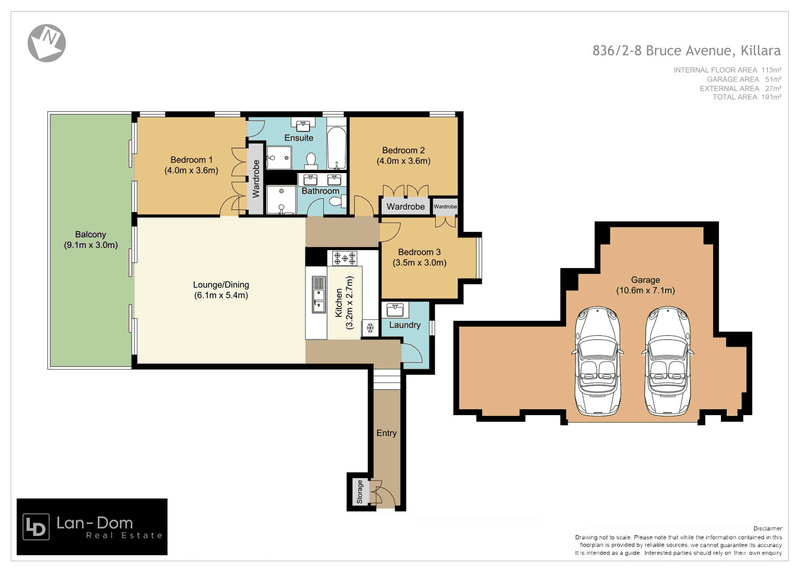 836/2-8 Bruce Avenue, KILLARA, NSW 2071