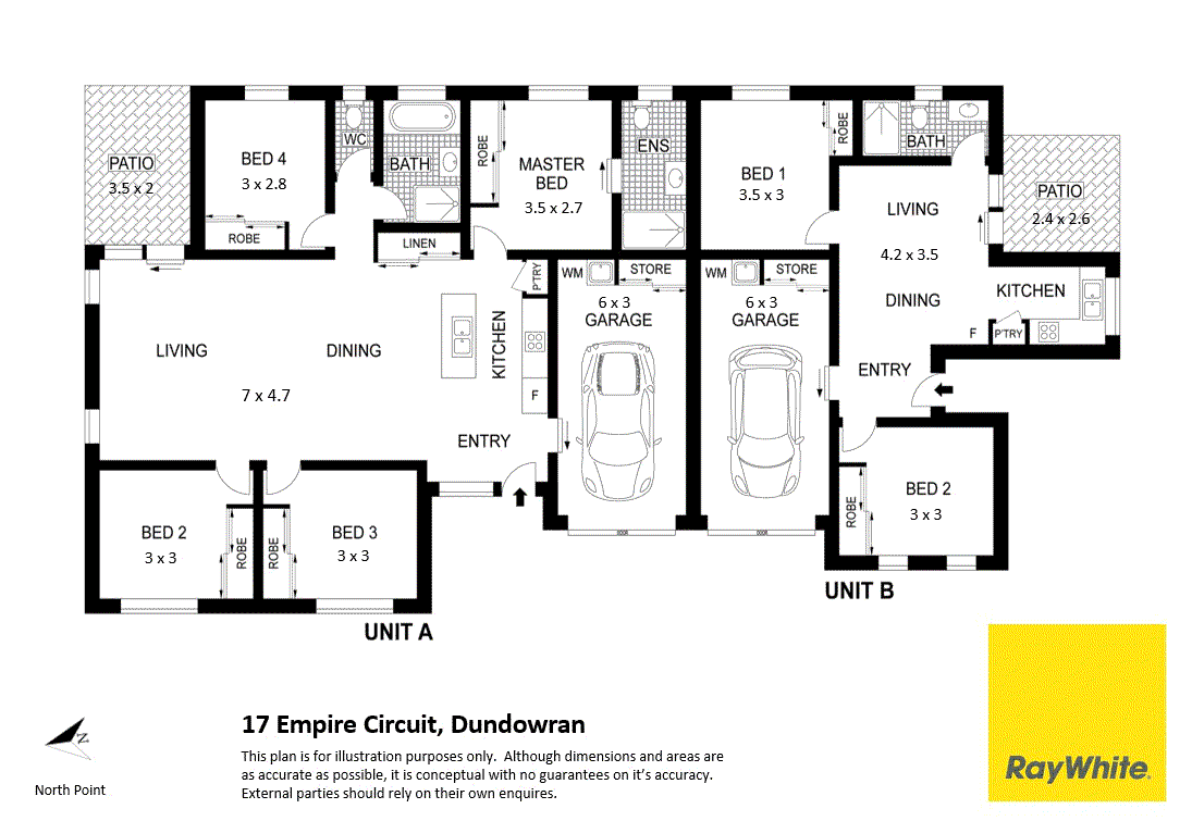 17a & 17b Empire Circuit, DUNDOWRAN, QLD 4655