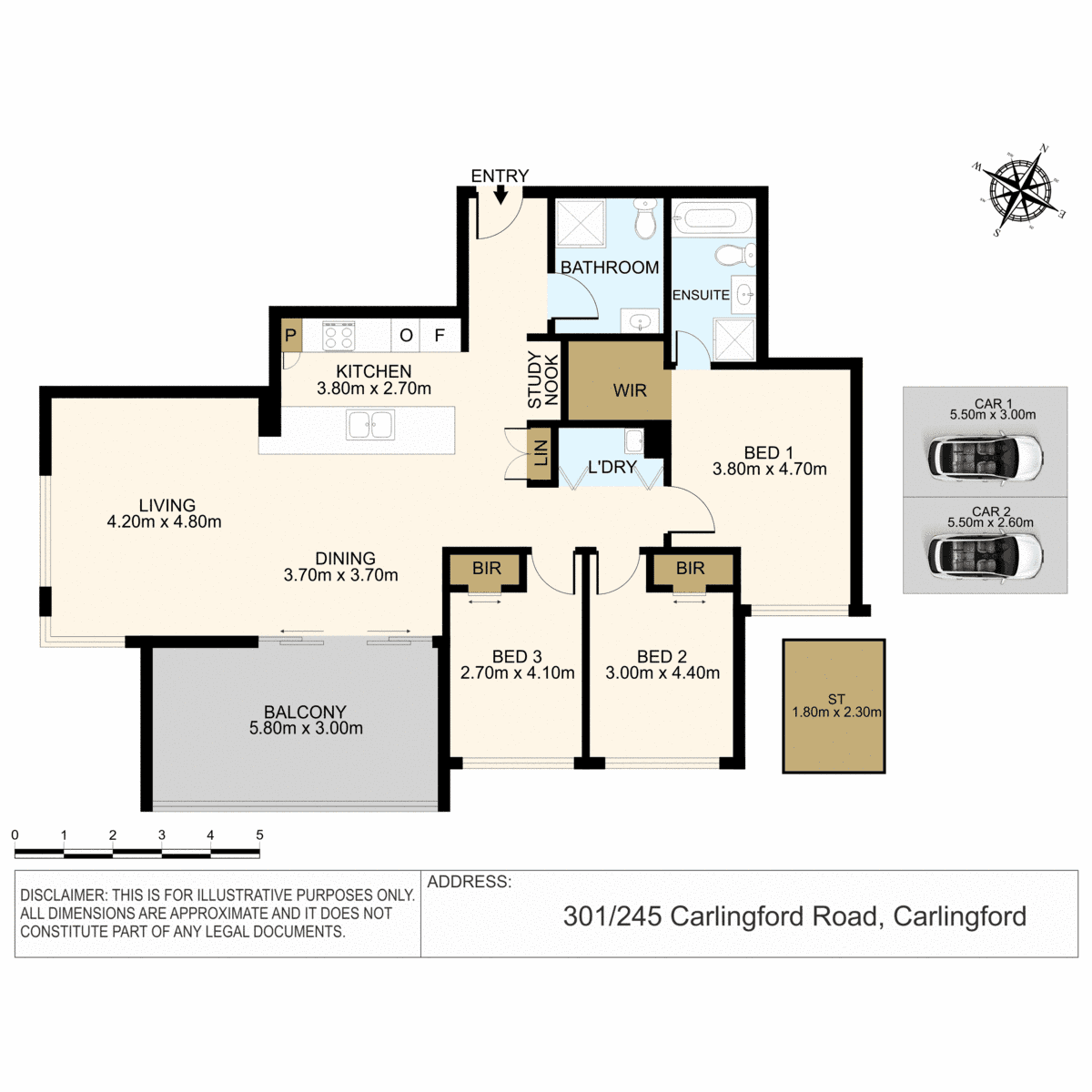 301/245 Carlingford Road, Carlingford, NSW 2118