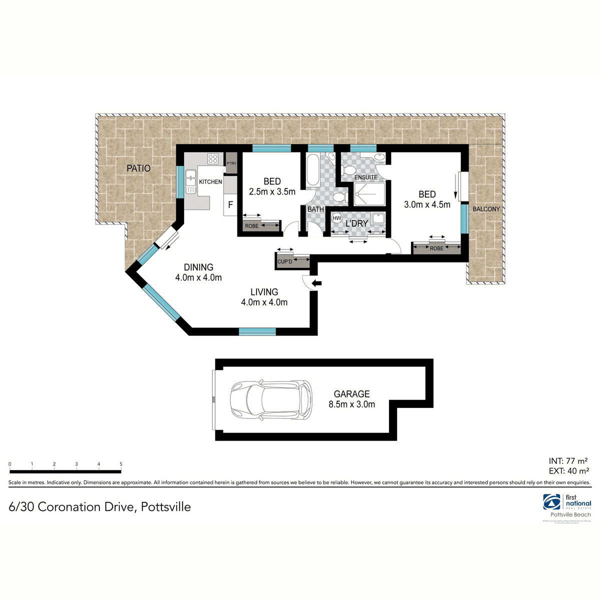 6/30 Coronation Avenue, Pottsville, NSW 2489