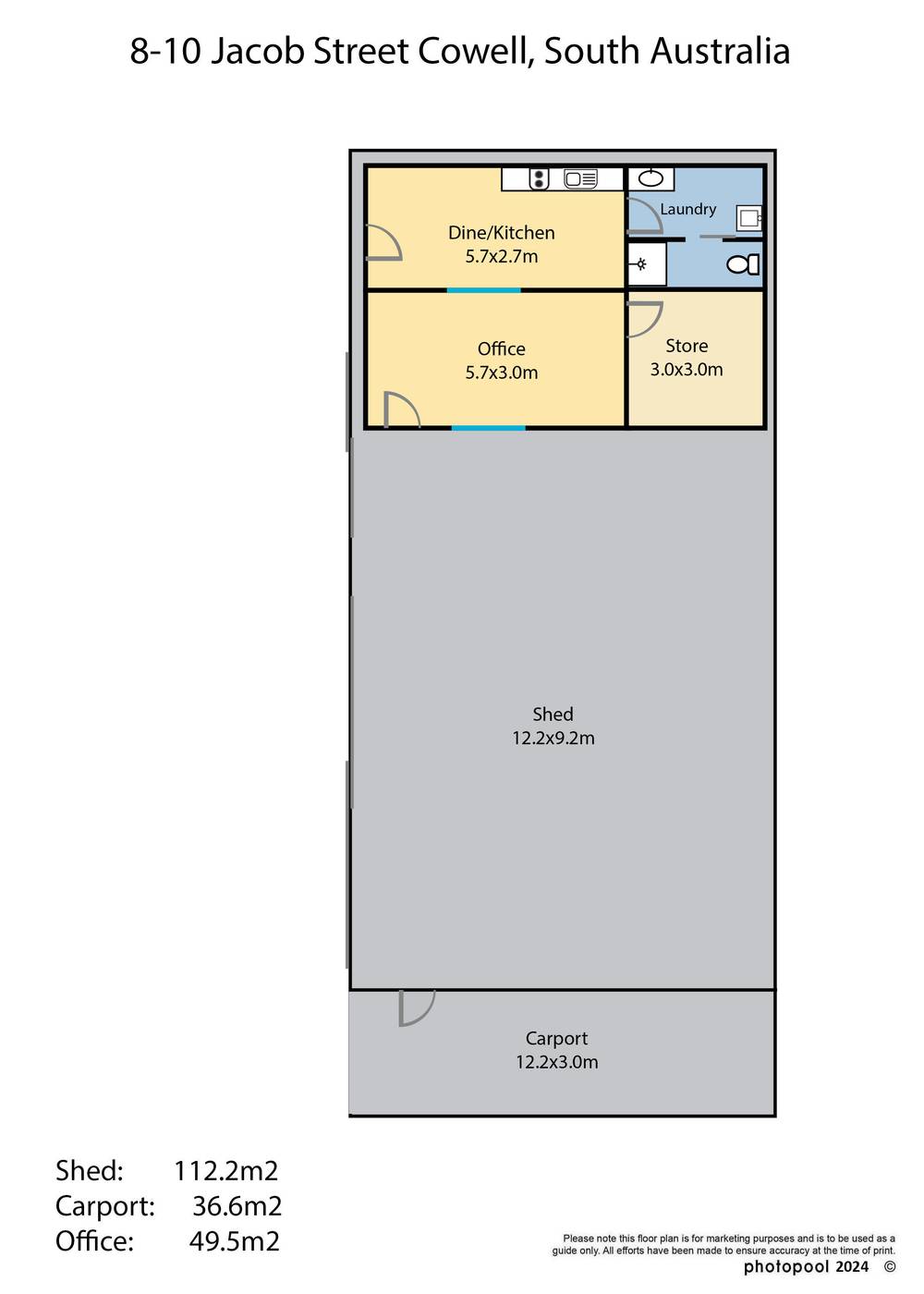8-10 Jacob Street, COWELL, SA 5602