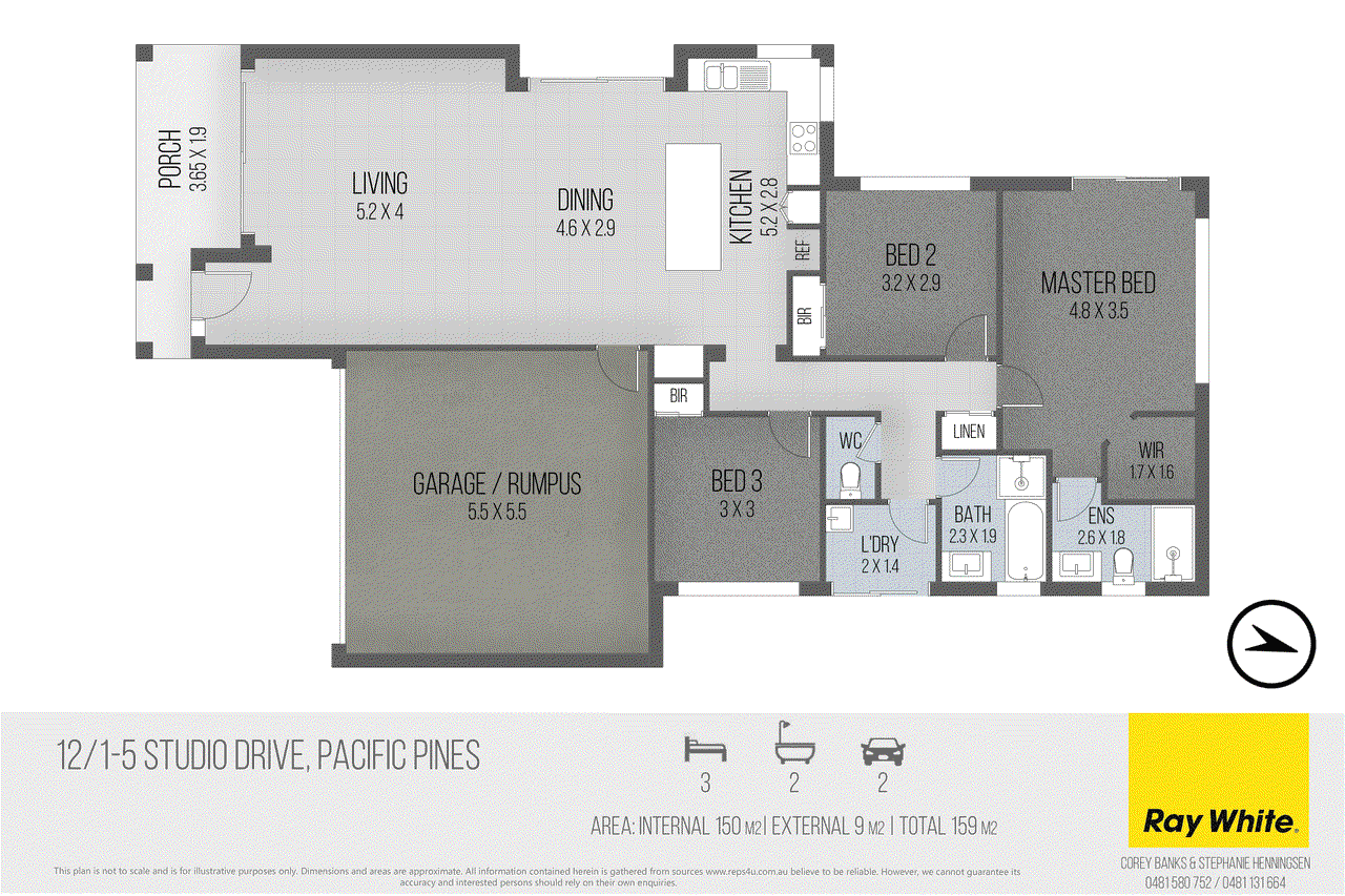 12/1-5 Studio Drive, PACIFIC PINES, QLD 4211